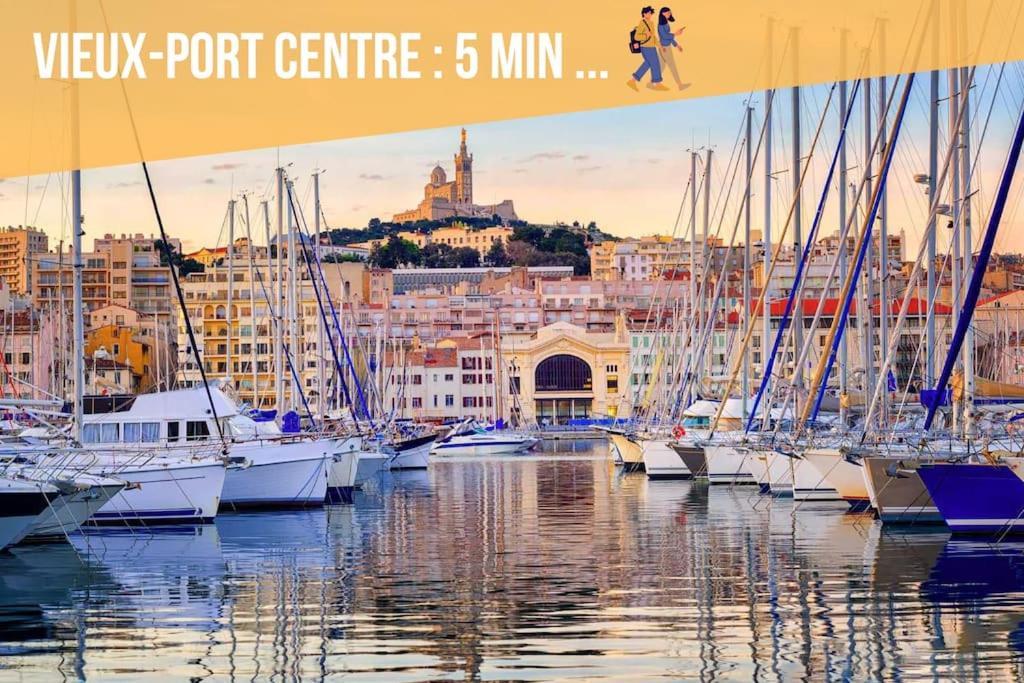 Divine Idylle Vieux-port Terrasse Clim Apartment *